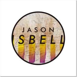 Jason Isbell - VINTAGE YELLOW CIRCLE Posters and Art